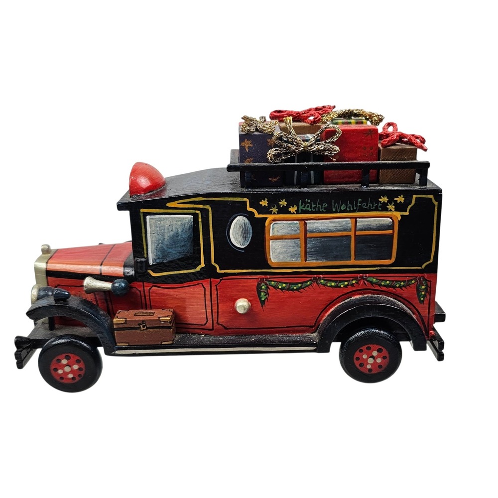 Kathe Wohlfahrt German Wooden Christmas Truck Express Gifts Rothenburg o.d.T.